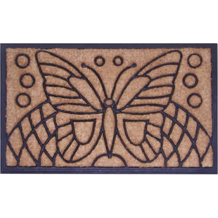 Jensendistributionservices Butterfly Novelty Doormat MI2592389